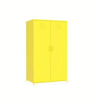 White Steel Storage Cabinet