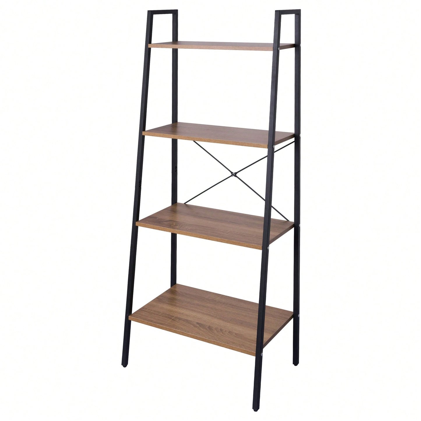 53 In H 4-Tier Freestanding Bookcase Storage Rack Plant Stand Ladder Shelves