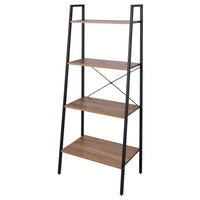 53 In H 4-Tier Freestanding Bookcase Storage Rack Plant Stand Ladder Shelves