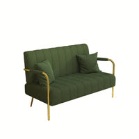 59inch Green Teddy Fleece Sofa