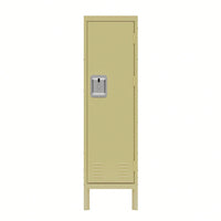 Metal Locker Storage Cabinet For School Office Gym Bedroom, Locker With 1 Lockable Doors, Industrial Steel Storage Lockers For Employees