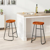 29.52" Stylish And Minimalist Bar Stools, Two-Piece Counter Height Bar Stools, For Kitchen Island, Coffee Shop, Bar, Home Balcony