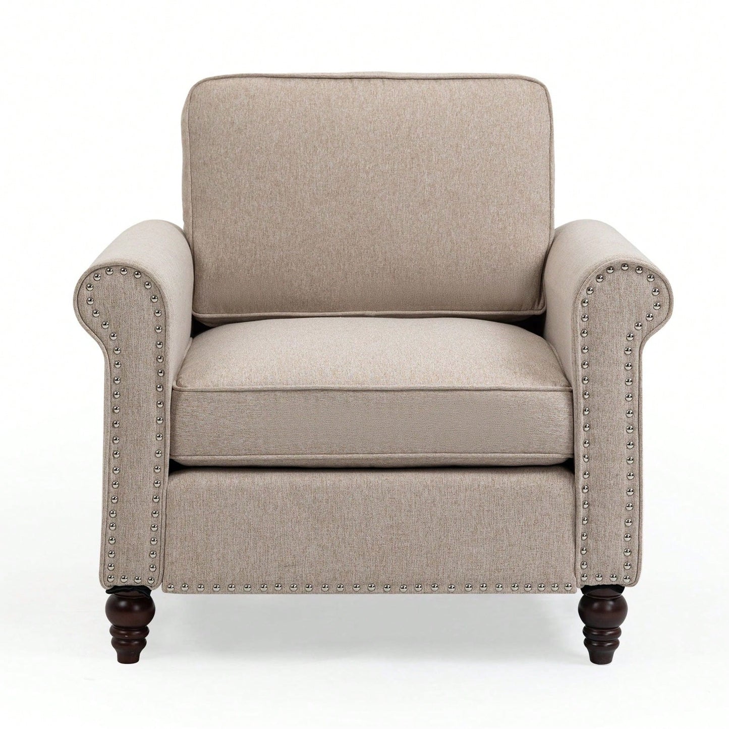 Modern Upholstered Accent Chair Armchair, Fabric Reading Living Room Side Chair,Single Sofa