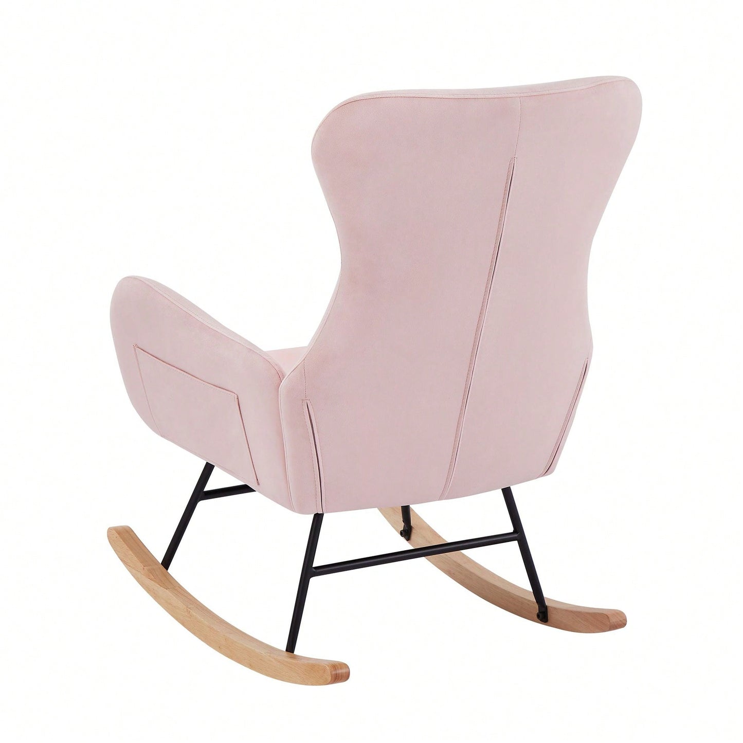 Velvet Rocking Chair