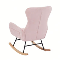 Velvet Rocking Chair