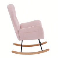 Velvet Rocking Chair