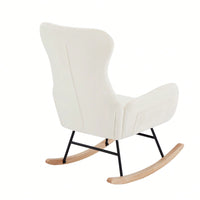 Velvet Rocking Chair