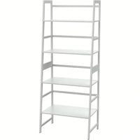 4 Tier Tall Bookcase, Modern Open Book Case For Bedroom, Living Room, Office