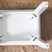 Makeup Bench Dressing Stool With Cushion And Solid Legs