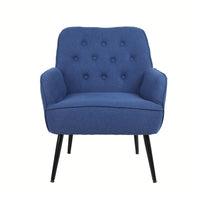 Modern Mid Century Chair Velvet Sherpa Armchair For Living Room Bedroom Office Easy Assemble