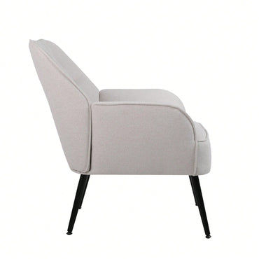 Modern Mid Century Chair Velvet Sherpa Armchair For Living Room Bedroom Office Easy Assemble