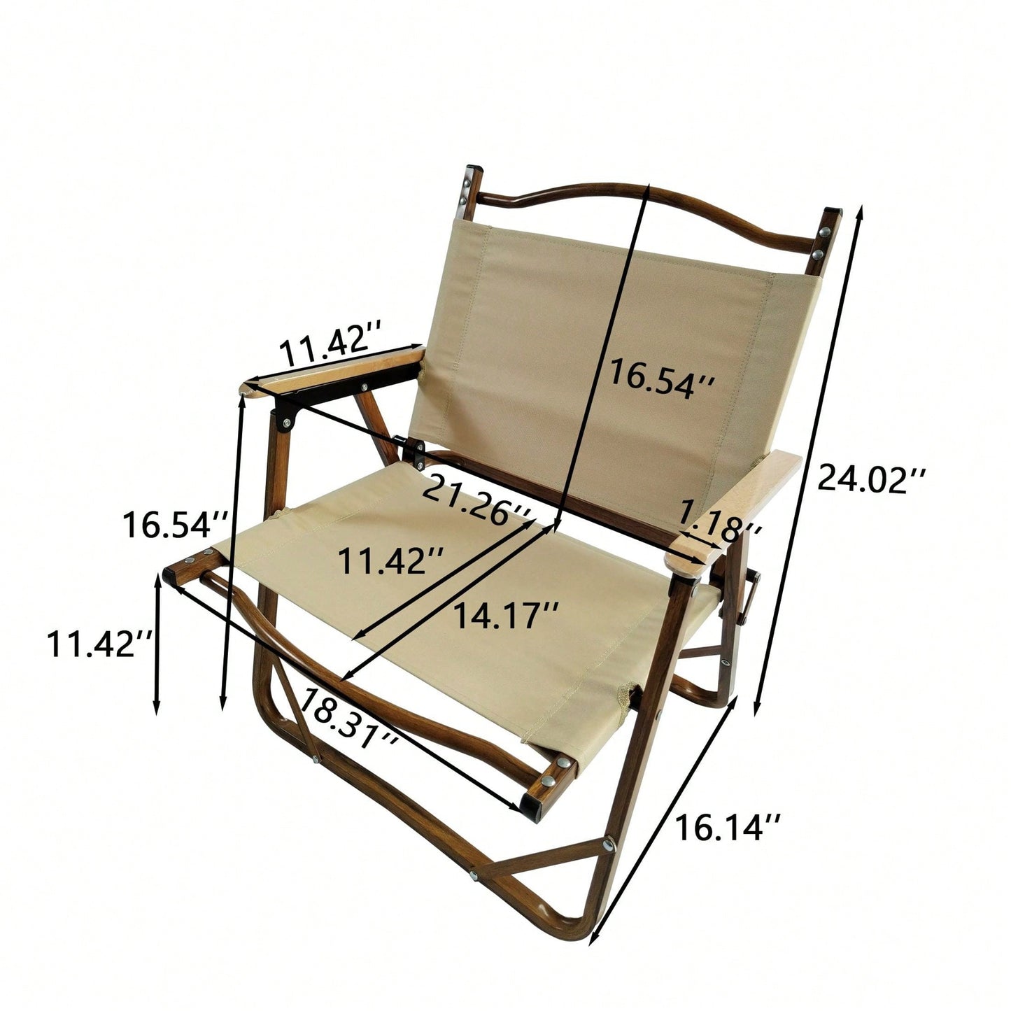 Foldable And Portable Chair With Armrests, Indoor And Outdoor Universal ,Set Of 4 , For Children