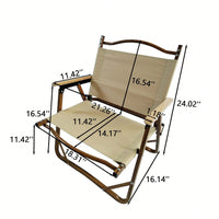 Foldable And Portable Chair With Armrests, Indoor And Outdoor Universal ,Set Of 4 , For Children