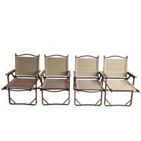 Foldable And Portable Chair With Armrests, Indoor And Outdoor Universal ,Set Of 4 , For Children