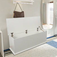 Storage Chest Trunk, Lift Top Wood Box For Entryway Bench Organizer Home Furniture