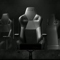 Ergonomic Adjustable Gaming Chair with Lumbar Support Tall Back Swivel Desk Chair with Headrest Armrests and Recline Suede Padded Seat