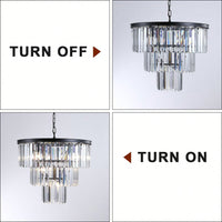 Luxury Crystal Chandelier Modern Chandeliers Lights Fixture Hanging Pendant Light Fixture For Dining Room Bedroom Living Room