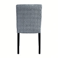 Upholstered Dining Chairs Set Of 2 Modern Dining Chairs With Solid Wood Legs