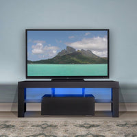 43 Inch LED Modern TV Media Console Entertainment Center With Drawer TV Cabinet For Living Room Bedroom