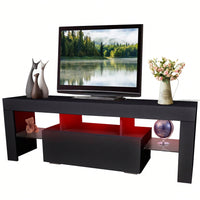 43 Inch LED Modern TV Media Console Entertainment Center With Drawer TV Cabinet For Living Room Bedroom