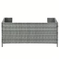 Pet Bed, Pet Enclosures, Pet Outdoor Furniture, Pet Patio Furniture, Seasonal PE Wicker Pet Furniture, Dog Bed With Cushion