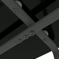 Single Layer Tempered Glass Rectangular Porch Table  Leg Double Tempered Glass Tea Table