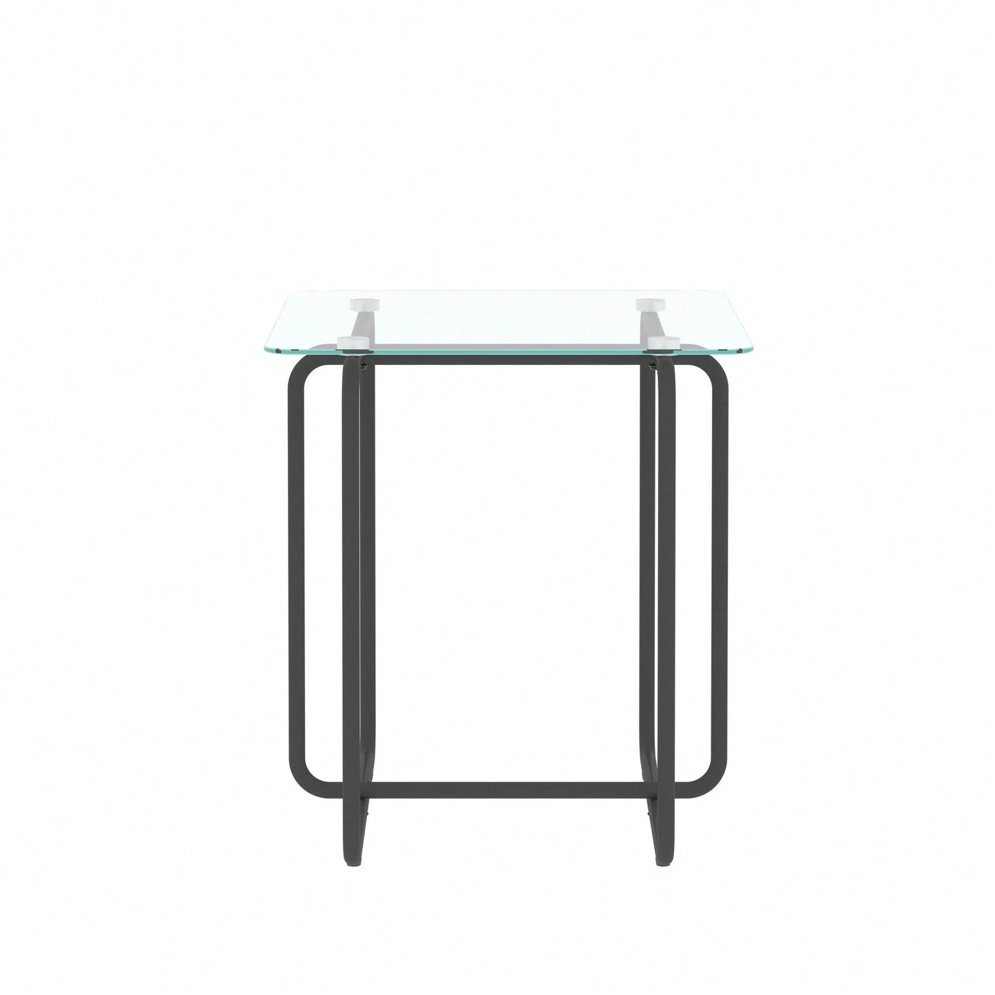 Modern Tempered Glass Coffee Table End Table Side Table For Living Room,Bedroom