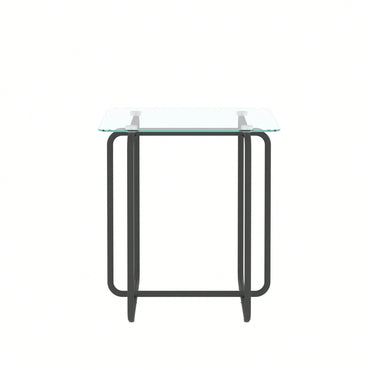 Modern Tempered Glass Coffee Table End Table Side Table For Living Room,Bedroom