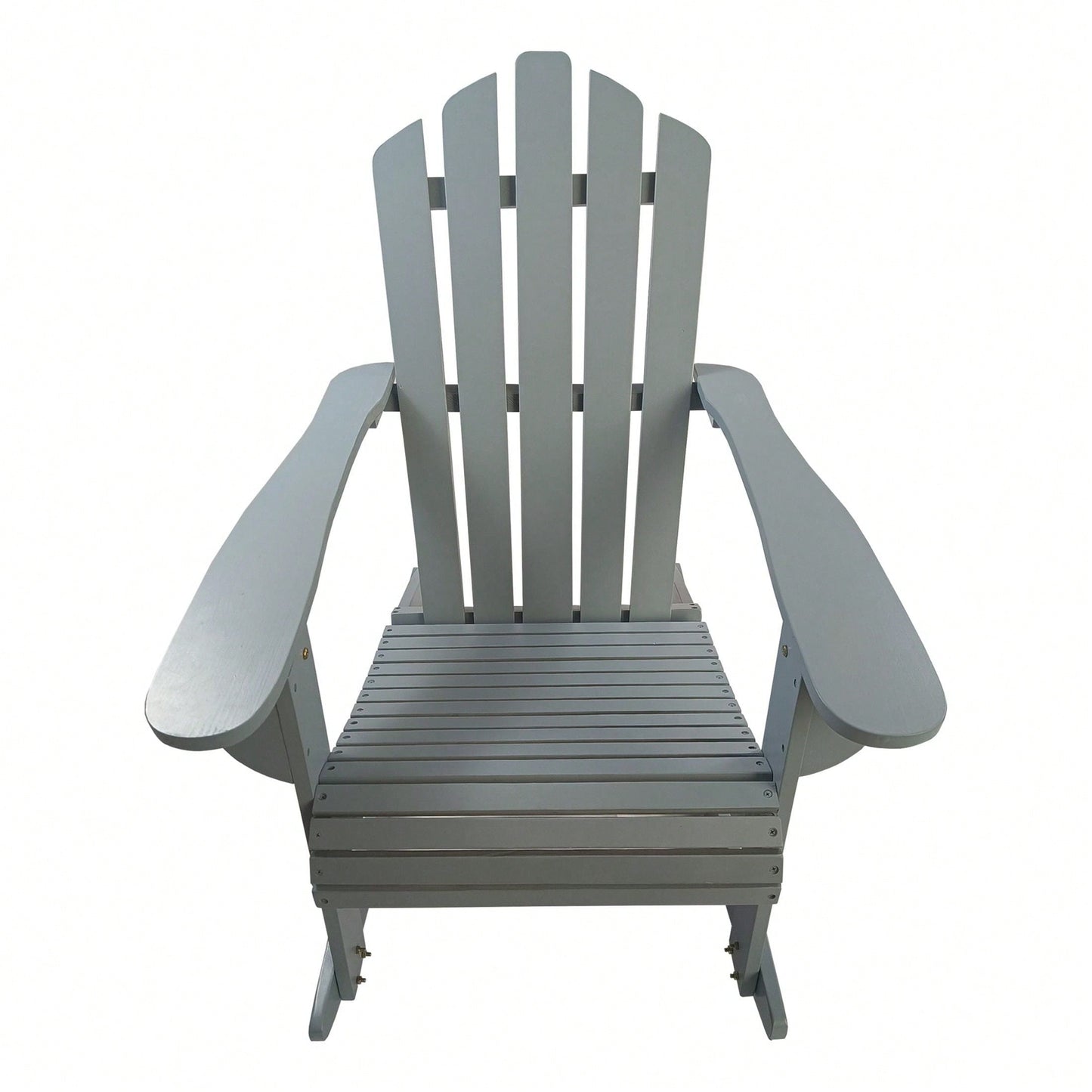 Wooden Outdoor Rocking Adirondack Chair