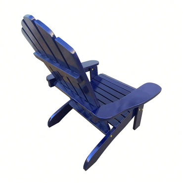 Outdoor Or Indoor Wood Children Adirondack Chair