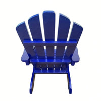 Outdoor Or Indoor Wood Children Adirondack Chair