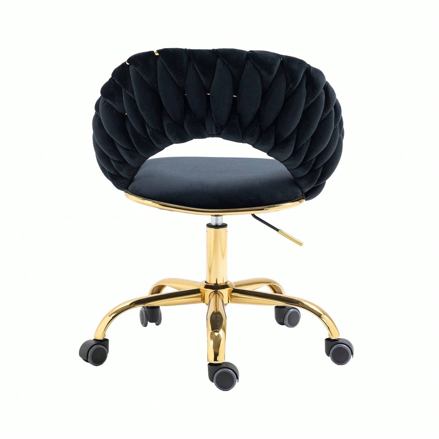 Modern Adjustable Swivel Desk Chair for Home Office and Vanity Use Small Space Friendly