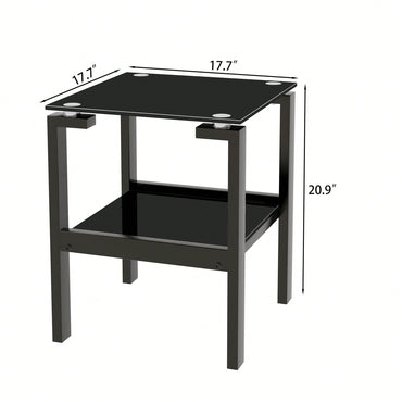 2-Tier Space End Table , Corner Table