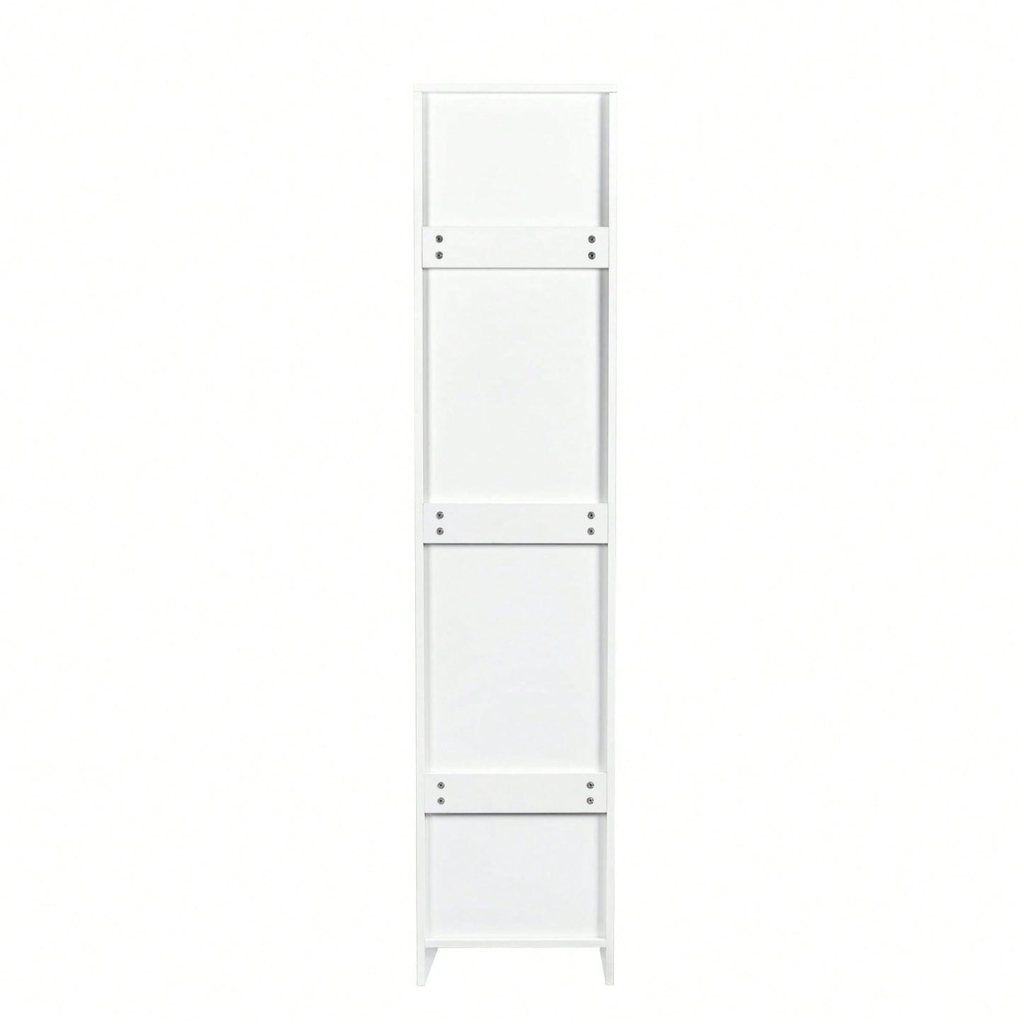 Wall Mounted Storage Cabinet, 15.75" D X 15.75" W X 70.87" H, White