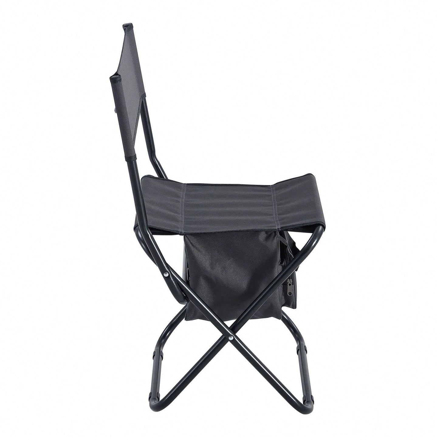 Folding Outdoor Chair With Storage Bag, Portable Chair For Indoor, Outdoor Camping, Picnics And Fishing