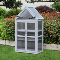 Mini Greenhouse Kit Indoor Outdoor Plant Stand Tiered Garden Accessory for Home and Patio