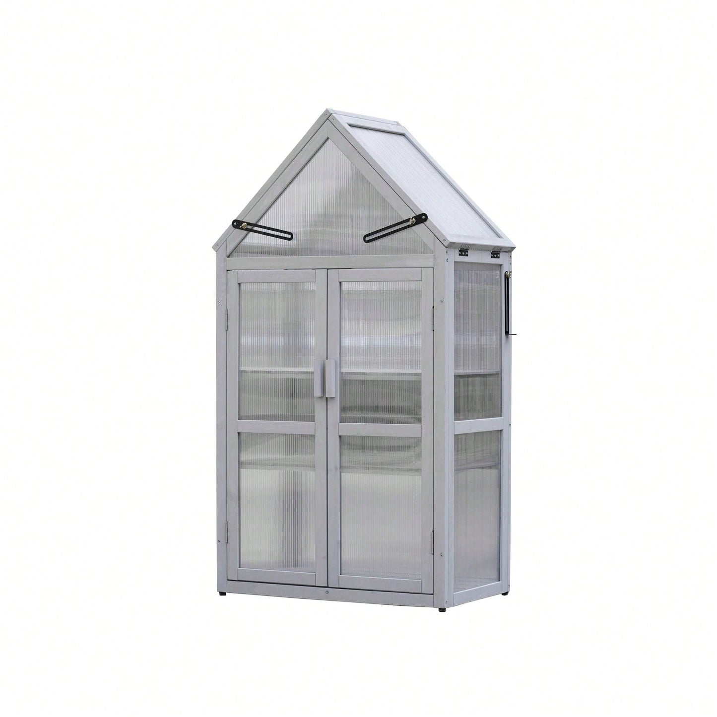 Mini Greenhouse Kit Indoor Outdoor Plant Stand Tiered Garden Accessory for Home and Patio