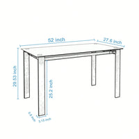 Safety And Easy To Clean,Multi-Function Table For Dining And Living Room