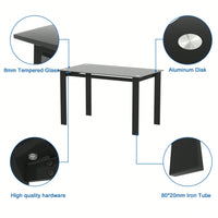 Safety And Easy To Clean,Multi-Function Table For Dining And Living Room