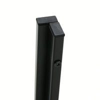 Coffee Table Set Of 2, Square Modern Table With Tempered Glass Finish For Living Room