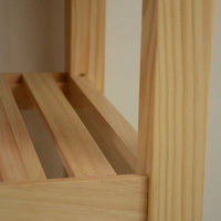 Mobile Kitchen Island With Two Lockable Wheels, Rubber Wood Top, Simple Design & Natural Color Give More Imagination Of Party Scene