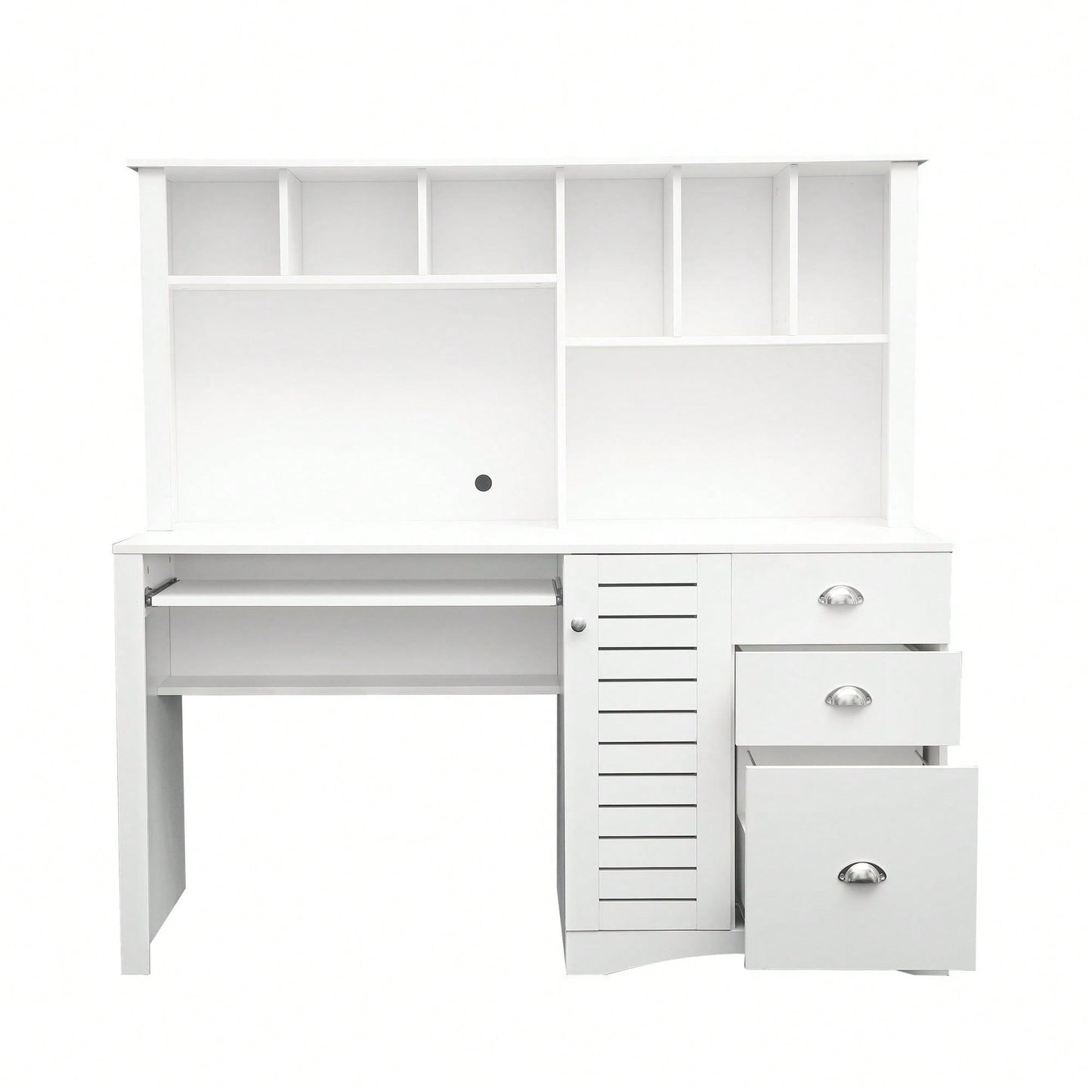 Home Office Computer Desk With Hutch