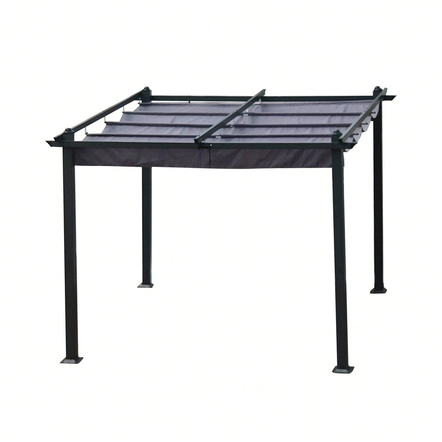 Outdoor Patio Retractable Pergola With Canopy Sunshelter Pergola For Gardens,Terraces,Backyard