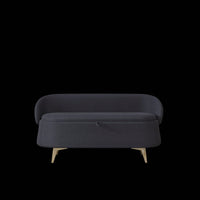 50 Inches Multi-Functional Long Rectangular Bed End Storage Sofa Stool