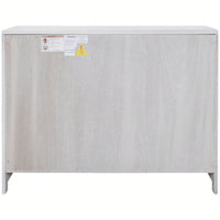40'' Modern Cabinets With Unique Design Doors With 1 Adjustable Shelves,Suitable For Multiple Rooms Such As Living Room And Study Room