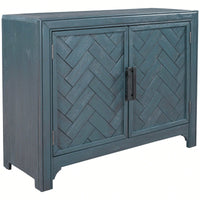40'' Modern Cabinets With Unique Design Doors With 1 Adjustable Shelves,Suitable For Multiple Rooms Such As Living Room And Study Room