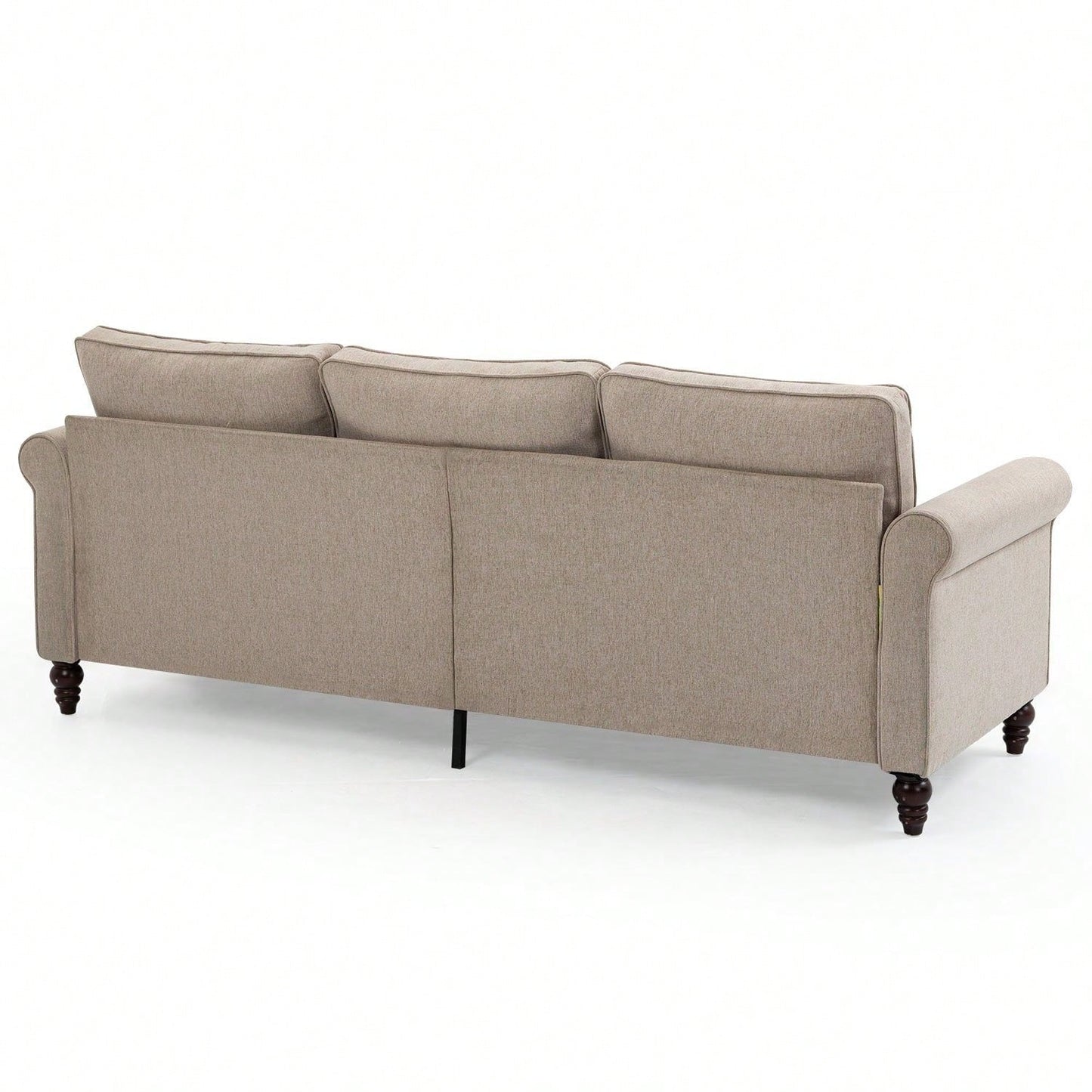 3 Seater Loveseat Sofa, Mid Century Modern Couches For Living Room, Button Tufted Sofa