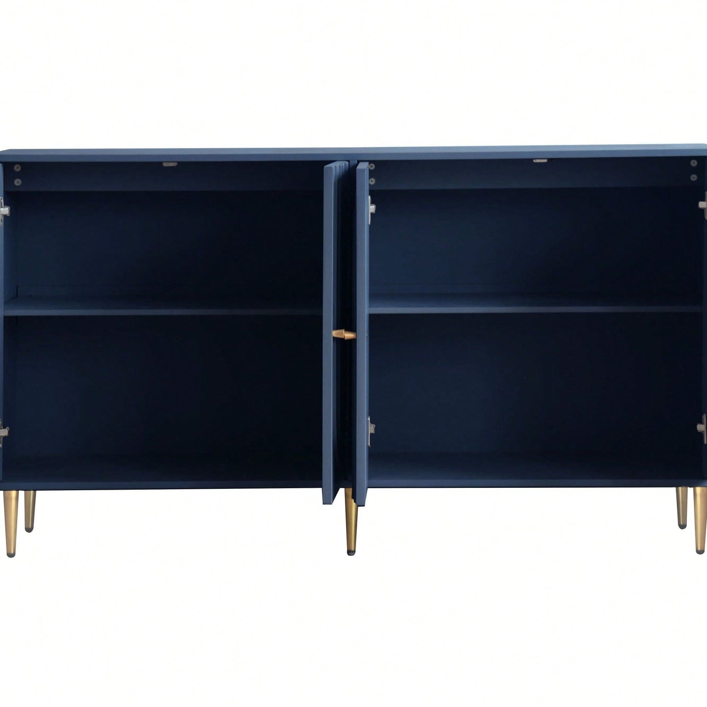 Modern 4 Door Wooden Cabinet Sideboard Buffet Server Cabinet Storage Cabinet