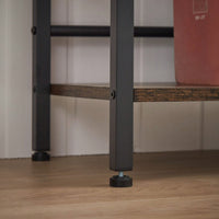 5-Shelf Bookshelves Industrial Retro Wooden Style Home And Office Large Open Bookshelves
