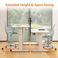 Ergonomic Tall Drafting Chair with Adjustable Height and Lumbar Support for Standing Desks